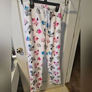 Cozy Juniors Size Large Pajama Pants with Animal Print